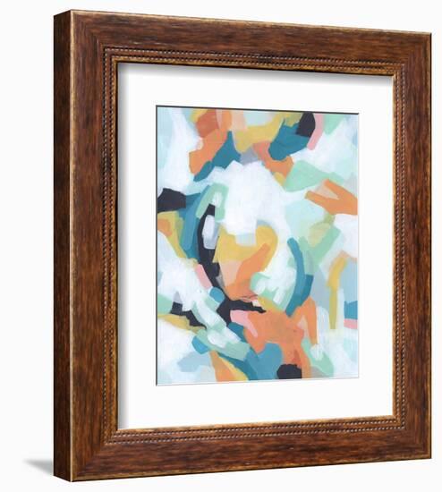 Sorbet Swirl II-June Vess-Framed Art Print