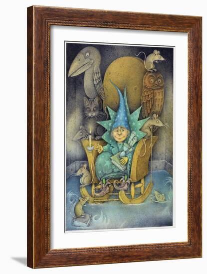 Sorcerer's Apprentice, 2000-Wayne Anderson-Framed Giclee Print