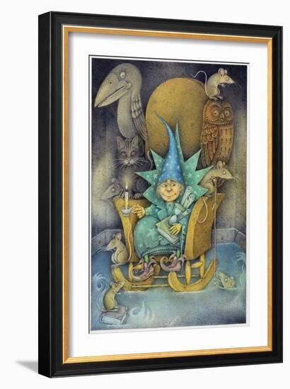 Sorcerer's Apprentice, 2000-Wayne Anderson-Framed Giclee Print