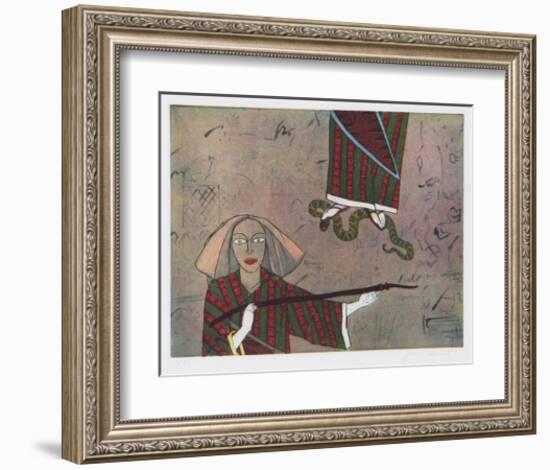 Sorceress-Saint Clair Cemin-Framed Limited Edition