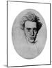 Soren Kierkegaard, Danish Philosopher and Theologian, C1840-Niels Christian Kierkegaard-Mounted Giclee Print