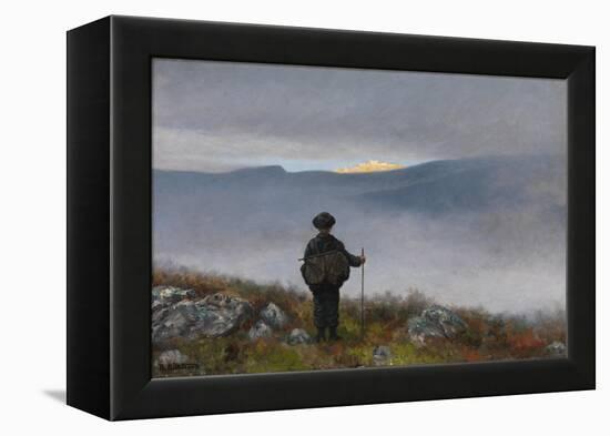 Soria Moria Castle-Theodor Kittelsen-Framed Premier Image Canvas