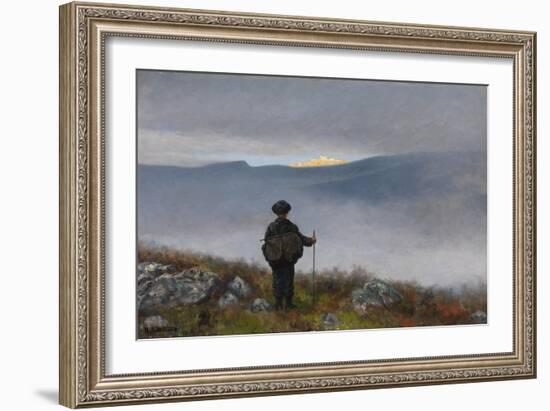 Soria Moria Castle-Theodor Kittelsen-Framed Giclee Print