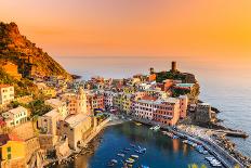 Cinque Terre, Italy.-sorincolac-Premier Image Canvas