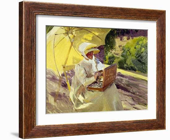 Sorolla: Painter, 1907-Joaquín Sorolla y Bastida-Framed Giclee Print