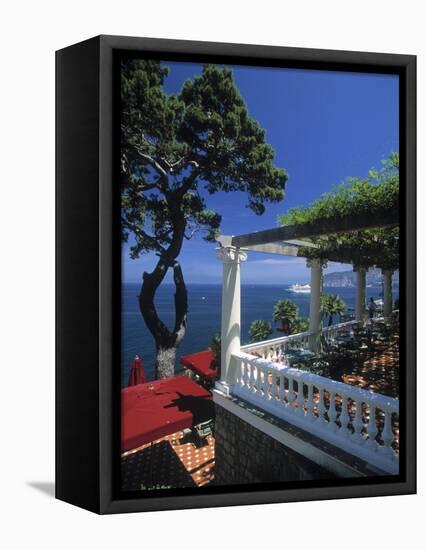 Sorrento, Bay of Naples, Italy-Demetrio Carrasco-Framed Premier Image Canvas