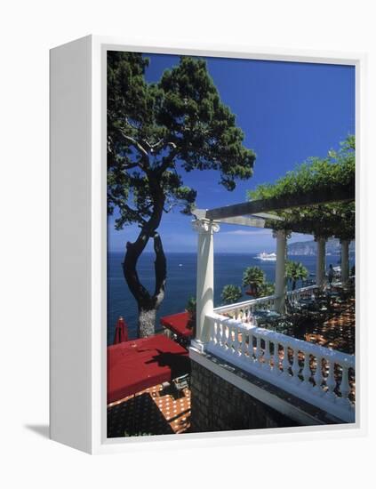 Sorrento, Bay of Naples, Italy-Demetrio Carrasco-Framed Premier Image Canvas