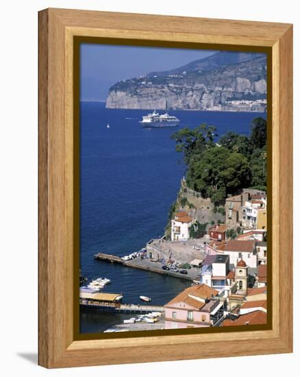 Sorrento, Bay of Naples, Italy-Demetrio Carrasco-Framed Premier Image Canvas