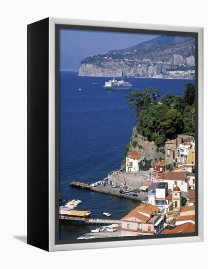 Sorrento, Bay of Naples, Italy-Demetrio Carrasco-Framed Premier Image Canvas