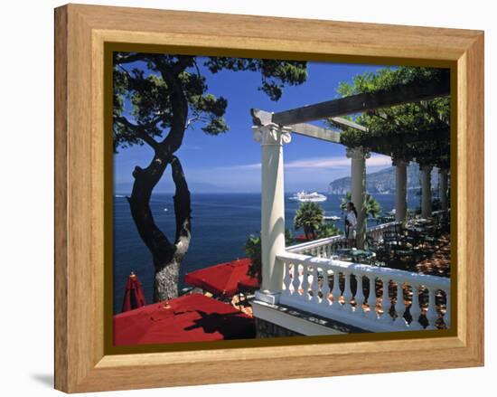 Sorrento, Bay of Naples, Italy-Demetrio Carrasco-Framed Premier Image Canvas