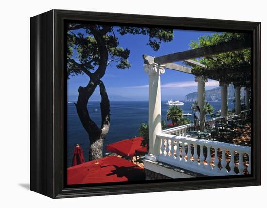 Sorrento, Bay of Naples, Italy-Demetrio Carrasco-Framed Premier Image Canvas