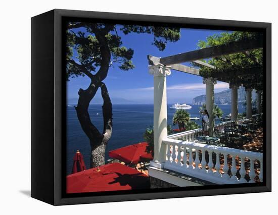 Sorrento, Bay of Naples, Italy-Demetrio Carrasco-Framed Premier Image Canvas