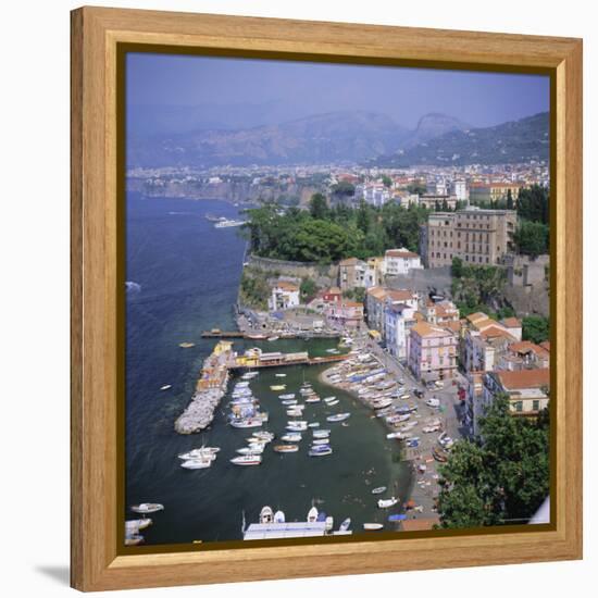 Sorrento, Costiera Amalfitana (Amalfi Coast), Unesco World Heritage Site, Campania, Italy, Europe-Roy Rainford-Framed Premier Image Canvas