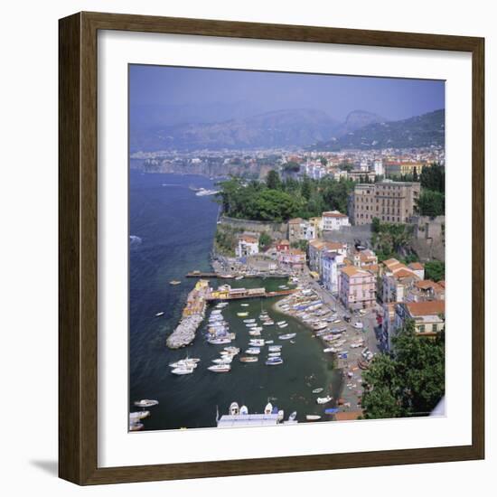 Sorrento, Costiera Amalfitana (Amalfi Coast), Unesco World Heritage Site, Campania, Italy, Europe-Roy Rainford-Framed Photographic Print