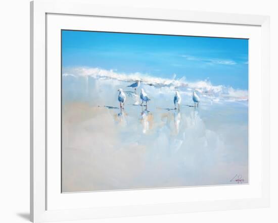 Sorrento Gulls-Craig Trewin Penny-Framed Premium Giclee Print