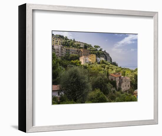 Sorrento in the Bay of Naples-enricocacciafotografie-Framed Photographic Print