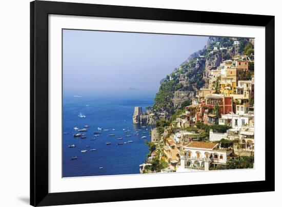 Sorrento Seaside-Francesco Riccardo Iacomino-Framed Giclee Print