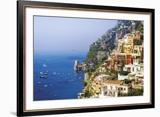 Sorrento Seaside-Francesco Riccardo Iacomino-Framed Giclee Print