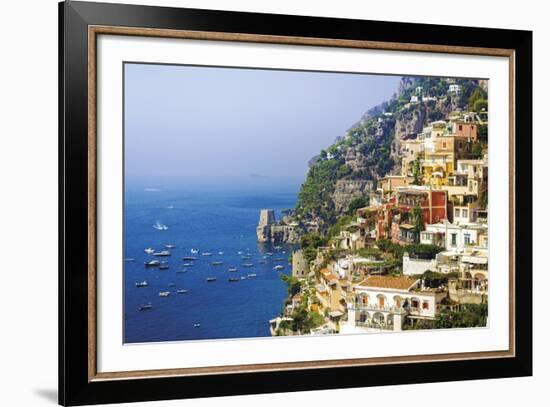 Sorrento Seaside-Francesco Riccardo Iacomino-Framed Giclee Print