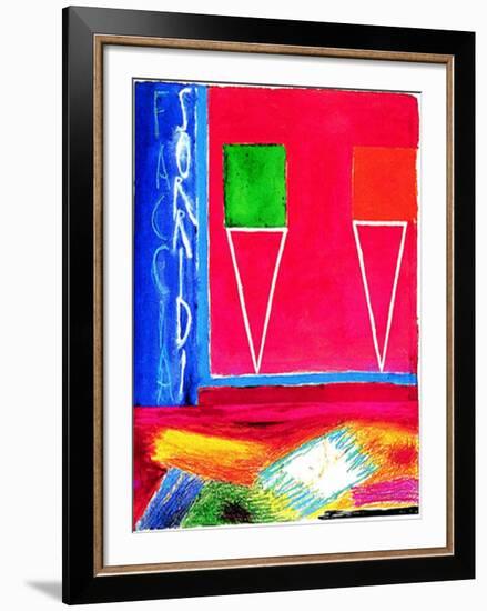 Sorridi Faccia-Nicola de Maria-Framed Art Print