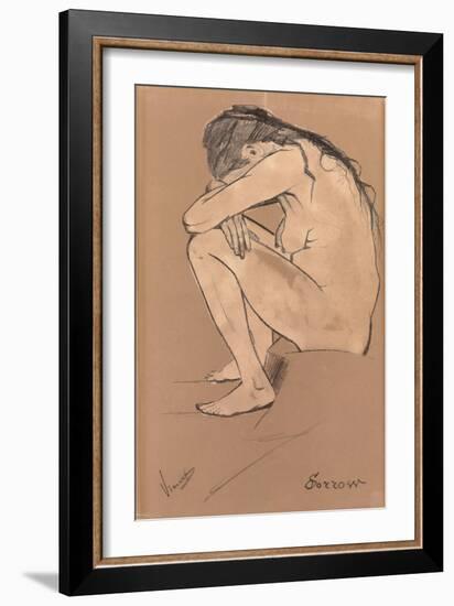 Sorrow, 1882-Vincent van Gogh-Framed Giclee Print