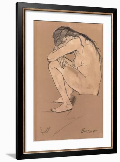 Sorrow, 1882-Vincent van Gogh-Framed Giclee Print