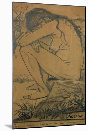 Sorrow, c.1882-Vincent van Gogh-Mounted Giclee Print