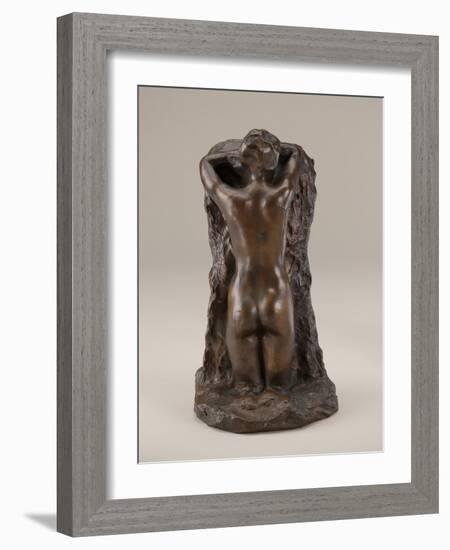 Sorrow, Modeled circa 1888-1889; Musée Rodin Cast 1983 (Bronze)-Auguste Rodin-Framed Giclee Print