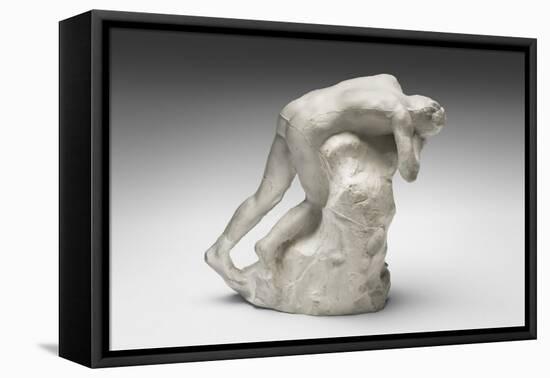 Sorrow (No. 2), Modeled C.1887, Cast before 1895 (Plaster)-Auguste Rodin-Framed Premier Image Canvas