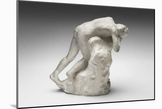 Sorrow (No. 2), Modeled C.1887, Cast before 1895 (Plaster)-Auguste Rodin-Mounted Giclee Print