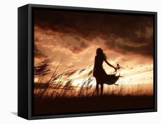 Sorrow-Julie Fain-Framed Stretched Canvas