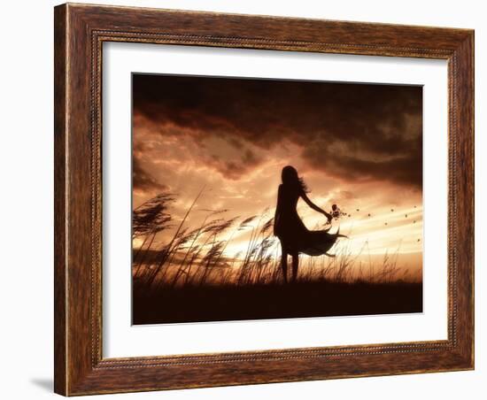 Sorrow-Julie Fain-Framed Art Print