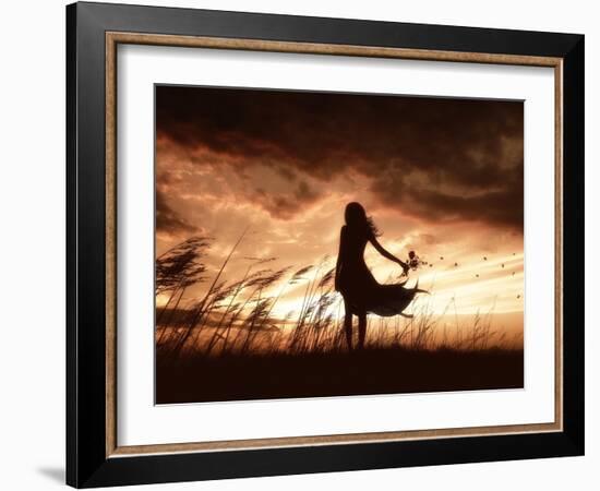 Sorrow-Julie Fain-Framed Art Print