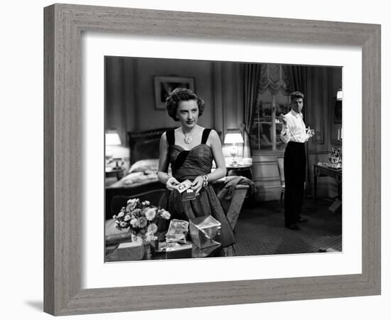 Sorry, Wrong Number, Burt Lancaster, Barbara Stanwyck, 1948-null-Framed Photo