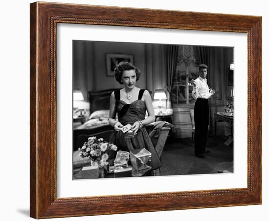 Sorry, Wrong Number, Burt Lancaster, Barbara Stanwyck, 1948-null-Framed Photo