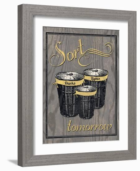 Sort - Gray-N. Harbick-Framed Art Print