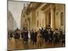 Sortie du lycée Condorcet-Jean Béraud-Mounted Giclee Print