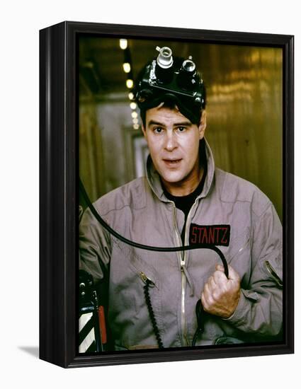 SOS Fantomes Ghostbusters by IvanReitman with Dan Aykroyd, 1984 (photo)-null-Framed Stretched Canvas