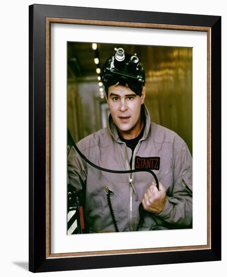 SOS Fantomes Ghostbusters by IvanReitman with Dan Aykroyd, 1984 (photo)-null-Framed Photo