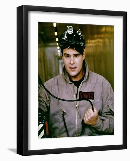 SOS Fantomes Ghostbusters by IvanReitman with Dan Aykroyd, 1984 (photo)-null-Framed Photo