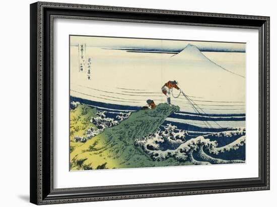 Soshu Kajikazawa in Kai Province from the Series the Thirty-Six Views of Mount Fuji-Katsushika Hokusai-Framed Giclee Print