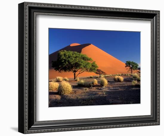 Sossosvlei Dunes, Namib-Naukluff Park, Namibia-Art Wolfe-Framed Photographic Print