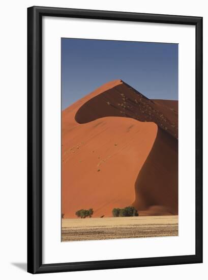 Sossusvlei, Namibia. Red Sand Dunes-Janet Muir-Framed Photographic Print