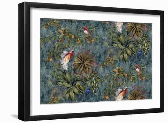 Sothern Bop Blue-Bill Jackson-Framed Giclee Print