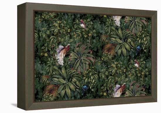 Sothern Bop Forest Green-Bill Jackson-Framed Premier Image Canvas