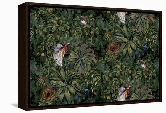 Sothern Bop Forest Green-Bill Jackson-Framed Premier Image Canvas