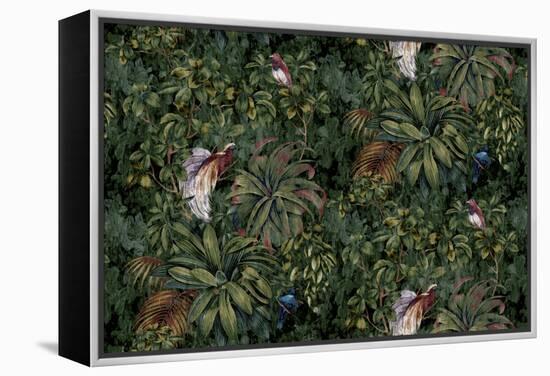 Sothern Bop Forest Green-Bill Jackson-Framed Premier Image Canvas