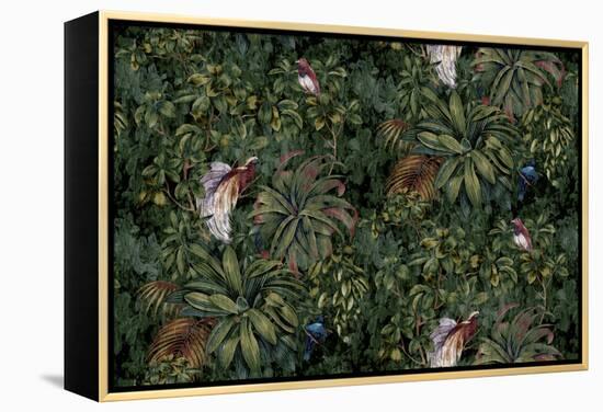 Sothern Bop Forest Green-Bill Jackson-Framed Premier Image Canvas