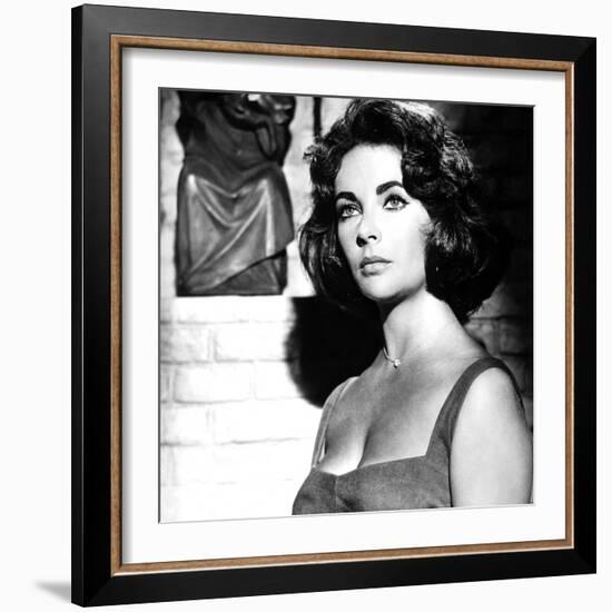 Soudain l'ete dernier SUDDENLY LAST SUMMER, 1959 by JOSEPH L. MANKIEWICZ with Elizabeth Taylor (b/w-null-Framed Photo