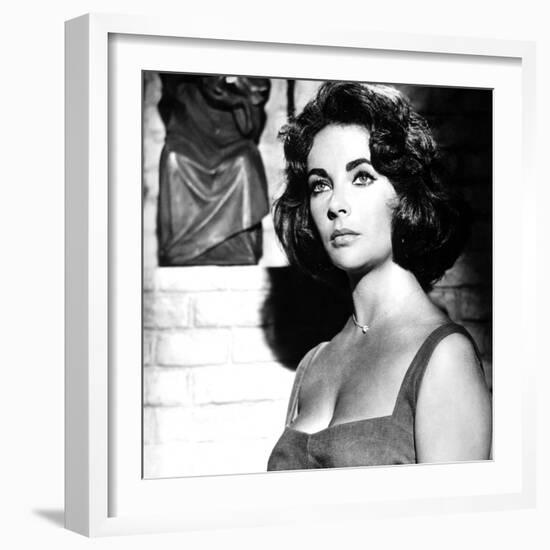 Soudain l'ete dernier SUDDENLY LAST SUMMER, 1959 by JOSEPH L. MANKIEWICZ with Elizabeth Taylor (b/w-null-Framed Photo